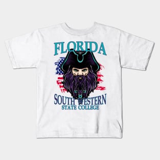 Florida SouthWestern State College Buccaneer United States Kids T-Shirt